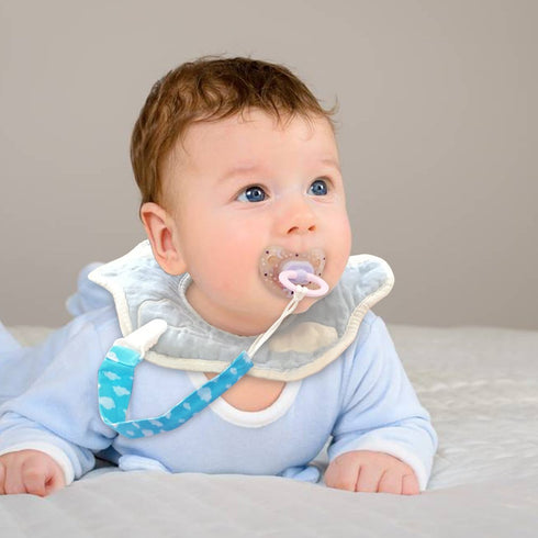 Yoofoss Pacifier Clip for Boys and Girls 6 Pack Plastic Teething Clips Modern Designs Universal Holder Leash for Pacifiers Teething Toy and Soothi...