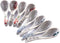 Japanese Style Soup Spoons set of 8, Ceramic Ramen Spoons Serving for Wonton, Salad, Porridge...