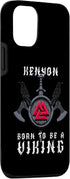 iPhone 14 Kenyon - Born To Be A Viking - Personalized Case...