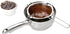 Mrs. Anderson’s Baking Chocolate Melting Pot with Pour Spouts, Heavyweight Stainless Steel, 2.5-Cup Capacity...