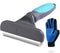 Dog Brush for Shedding Short Haired Dogs, Undercoat Deshedding Tool Set, Gently and Effectively Remove Loose Hair and Reduce Shedding, Includes a ...
