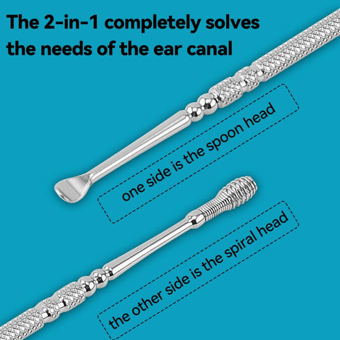 Spiral Ear Wax Remover Ear Cleaning Tool Ear Wax Removal Tool Ear Cleaner Ear Wax Removal kit Spring Ear Wax Cleaner Tool Set...
