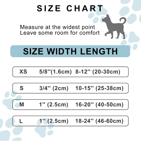 FURRYFECTION Reflective Dog Collar and Leash Set with Quick Release Buckle, Padded with Neoprene Adjustable Nylon Dog Collar for Small Medium and ...
