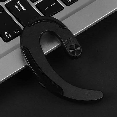 Over The Ear Open Ear Earbuds Q25 Abs Wireless Bluetooth Headset Earphone Stereo Earhook with Micphone (Black) (Black)...