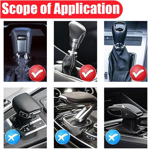 Christmas Car Shift Knob Hoodie Cover, Christmas Style Hoodie Winter Warm Car Shift Cover Shifter Hoodie Protector, Universal Shift Knob Cover Car...