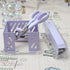 Purple Stapler Staples Remover Clear Acrylic Desk Stapler Manual Stapling tool Cute Staple Remover Kit for Home School Office Desktop Accessories ...