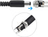 AITRIP 20 Pairs 40PCS DC Power Supply Jack Socket Female Panel Mount Connector 3-Pin 5.5 x 2.1mm with 5.5mm x 2.1mm DIY Male DC Power Plug Jack So...