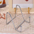 2Pcs Metal Plate Stands Holder Display Pictures Frame Stand, Iron Easels Photo Decorative Plate Dish Holder Stand Tabletop Art Decorative...