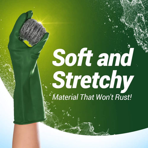 Fuller Brush Heavy Duty Stainless Steel Kitchen Cleaner Scrubbing Scour Sponges - 9 Pack...