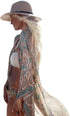 Zoye Chen Women's Loose Kimono Cardigan Floral Print Long Sleeve Cover Up Beach Coverups Bathing Suit for Women...