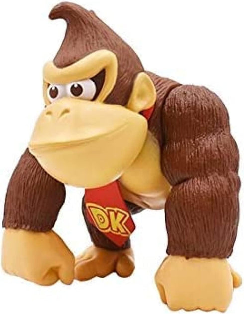 Super Mario Bros Brothers - Donkey Kong Action Figures Collection 6"...