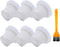 6 Pack HEPA Filter Replacement Compatible with KMM Handheld Car Vacuum Cleaner(Part to LT-117C),Auloea Mini Car Handheld Vacuum Cleaner(Part to V0...