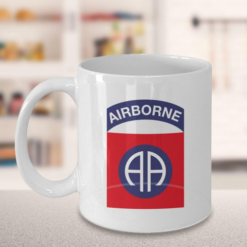 82nd Airborne Coffee Mug- Army Coffee Mug - Both Sides...