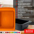 Rapid Ramen Cooker | Microwavable Cookware for Instant Ramen | BPA Free and Dishwasher Safe | Perfect for Dorm, Small Kitchen or Office | Gray, 2 ...