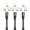 NetDot Magnetic Charging Cable,3in1 Gen12 (6.6ft/3 Pack Black) 18W Fast Charging Magnetic Phone Charger and Data Transfer Magnetic Charger for USB...