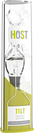 Host Tilt Variable Wine Aerator Pourer, Preserve Wine, Bottle Sealer, Wine Stopper, Drip Free Pourer, Aerating Wine Cork Spout, BPA-Free Plastic, ...