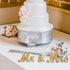 Mrs & Mr Letters Decorative Signs - Sweetheart Table Wedding Decoration, Photo Props, Banner (Gold Glitter)...