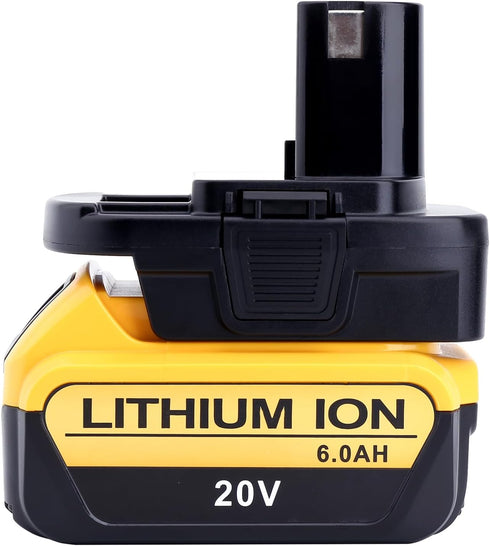ELEFLY DM18RL Battery Adapter Converter Compatible with Dewalt 20V Battery & M18 Battery, Replacement for Ryobi 18V Battery ONE+ Tools P108 ?P189 ...