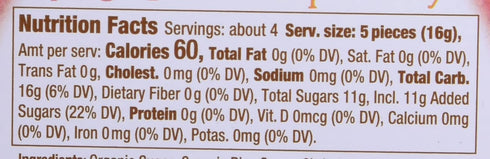 Torie and Howard Organic Hard Candy Tin, Pink Grapefruit and Tupelo Honey, 2 Ounce...