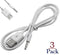 3.5mm Male AUX Plug to USB Adapter for Data Sync & Charging Cable Charger Converter Headphone Audio Extender Jack compatible with iPod Shuffle 3rd...