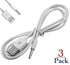 3.5mm Male AUX Plug to USB Adapter for Data Sync & Charging Cable Charger Converter Headphone Audio Extender Jack compatible with iPod Shuffle 3rd...