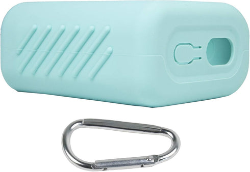 co2CREA Silicone Cover Replacement for JBL GO3 Go 3 Eco Waterproof Ultra Portable Bluetooth Speaker (Teal Case)...