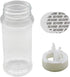 Set of 12Pcs Empty Plastic Spice Jars, 3.3 Fluid Ounces/100ml Spice Containers for Storing BBQ Seasoning Salt Pepper,Glitter Shakers Bottles (Whit...