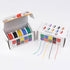 28 AWG Stranded Electrical Wire 28 Gauge Tinned Copper Wires Flexible Silicone Electric Hookup Wire Kit OD:1.2mm, 5 Colors 32.8ft/10m Each, DIY/Au...