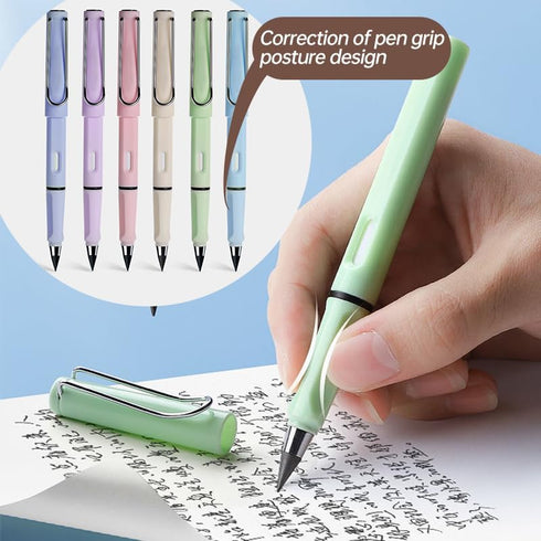 Inkless Magic Pencil Infinity Magic Pencils Inkless Pencil Infinity Pencil with Eraser Everlasting Pencil Infinity Reusable Pencil Forever Pencils...