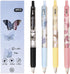 4 Pcs Cute Butterfly Retractable Pens Gel Pens Aesthetic Pens 0.5mm Black Writing Pen Office School Pens Women Girls Men Boy Pens (4Pcs Butterfly)...