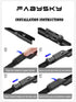 3 wipers Replacement for Toyota Prius 2016-2020, Windshield Wiper Blades Original Equipment Replacement - 28"/16"/16" (Set of 3)...