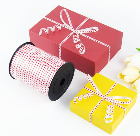 500 Yards Curling Ribbon with Spool, 1/5" Curly Ribbons - Perfect for Gift Wrapping, Florist Flowers, Birthday Party Decorations, and Art Supplies...