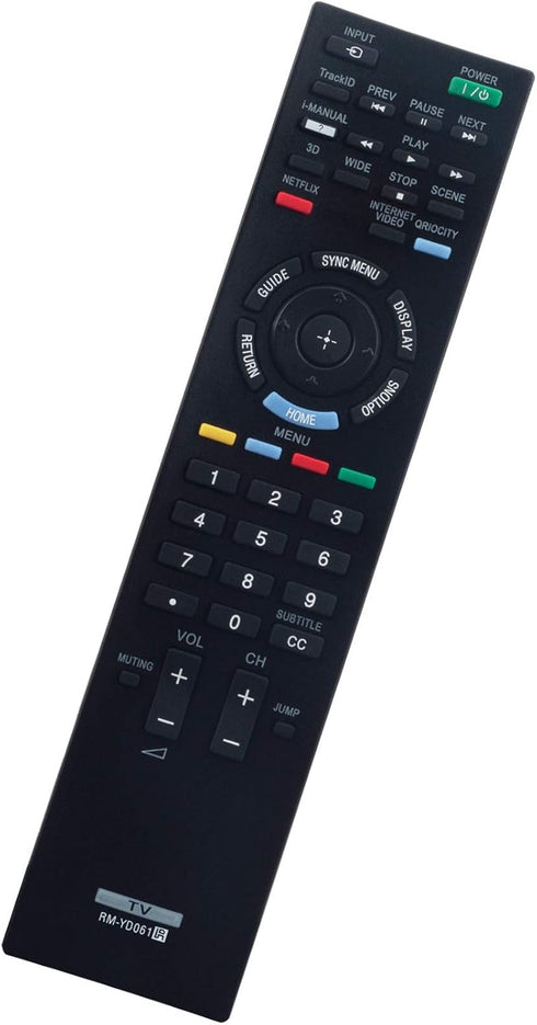 RM-YD061 Replacement Remote Control fit for Sony TV KDL-32EX720 KDL-32EX729 KDL-40EX720 KDL-40EX400 KD-46HX729 KDL-46HX729 KDL-46EX720 KD-55HX729 ...