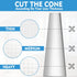 2 Pack Grout Paint Pen Kit - Fast Drying Grout Filler and Sealer for Bathroom, Kitchen Tile Joints and Gaps (White)...