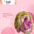 Silk Roving Worsted Weight Yarn - 100% Recycled & Hand-Dyed Mulberry Silk - Luxurious and Versatile for Knitting, Felting, and Crafting.(100 gm-22...