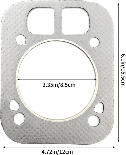 Cylinder Head Gasket Kit for Kohler 24-841-04S, 24 841 03S, 24 041 37-S, 24 041 16, 24 041 32 Kohler CH25 CH730 CH740 CV25 Engine Head Gasket Kit ...