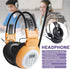 Headphone Radio,Portable FM Radio Headphones with LCD Display Noise Reduction Ear Muffs,FM Receiver Headphones,Wireless Headset with Radio for Wal...