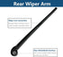 Rear Windshield Wipers Blade Arm Set for AUDI A3 2003-2013 / Audi A3 QUATTRO 2006-2013 / Audi A4 2001-2009 / Audi A4 QUATTRO 2002-2008 / Audi S4 2...