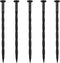 Landscape Spikes 50 Pack,8 Inch Spiral Plastic Garden Landscape Anchoring Spikes for Paver Edging, Weed Barrier, Artificial Turf...