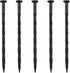 Landscape Spikes 50 Pack,8 Inch Spiral Plastic Garden Landscape Anchoring Spikes for Paver Edging, Weed Barrier, Artificial Turf...