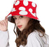 XYIYI Mushrooms Bucket Hats for Women Men Travel Beach Sun Hat Outdoor Fisherman Cap...