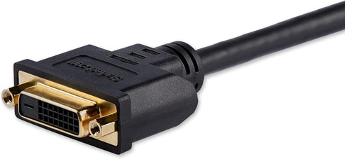 StarTech.com HDMI Male to DVI Female Adapter - 8in - 1080p DVI-D Gender Changer Cable (HDDVIMF8IN)...