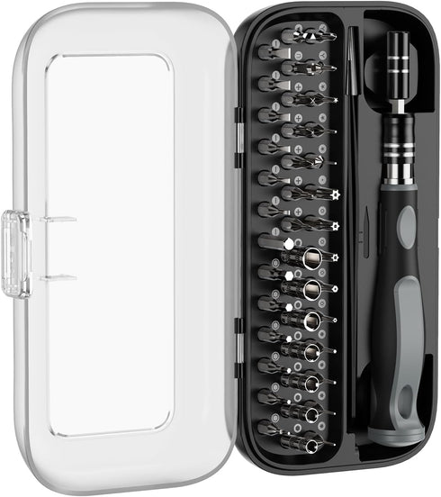 ORIA Precision Screwdriver Set, 48 in 1 Magnetic Mini Screwdriver Kit with 41 Bits, Glasses Screwdriver, Portable Repair Tool Kit with Case, Exten...