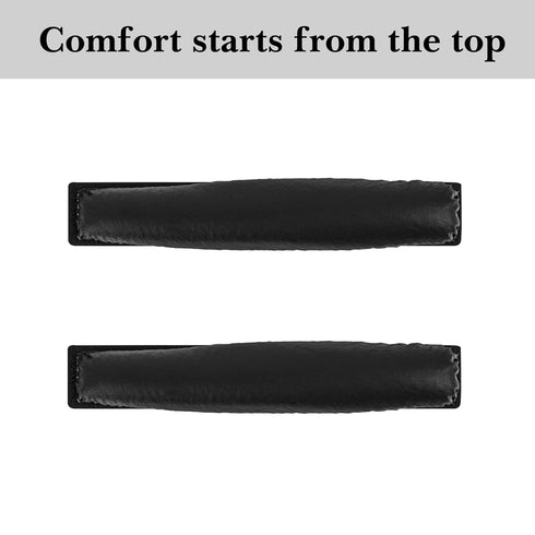 Geekria Protein Leather Headband Pad Compatible with Sennheiser PX100/ PX200/ PX80, Headphones, Replacement Band Repair Part (Black)...