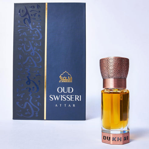 Dukhni Oud Swisseri Attar Oud for a Contemporary Consumer | Perfect for Ramadan & Eid gifts | Authentic Arabic Fragrance Oil | 100% Pure, Alcohol-...