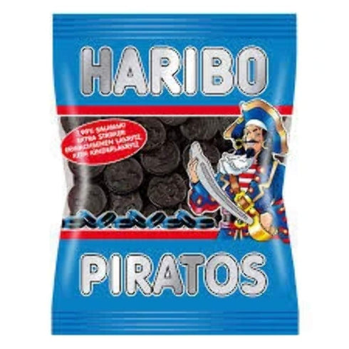 Haribo Piratos, Salmiak, 200 g...