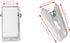 20pcs Double-Sided Adhesive Spring Clips for Poster Photo Wall Teacher Student Home Applications (Clear)...