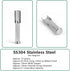 Mini SS304 stainless steel scoop with tamp tool,0.1 gram capacity spoon for multi-purpose use sugar salt powder spices dishwashers safe for kitche...