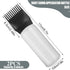 Pimoys 2 Pack Root Comb Applicator Bottle 6 Ounce, Oil Applicator for Hair Dye, Hair Oiling Bottle Applicator Brush with Graduated Scale...