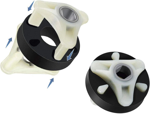 NEW 285753A WASHER MOTOR COUPLER COUPLING FOR PART 3364003 3364002 WHIRLPOOL KENMORE SEARS